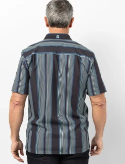 Striped Short-sleeve Shirt