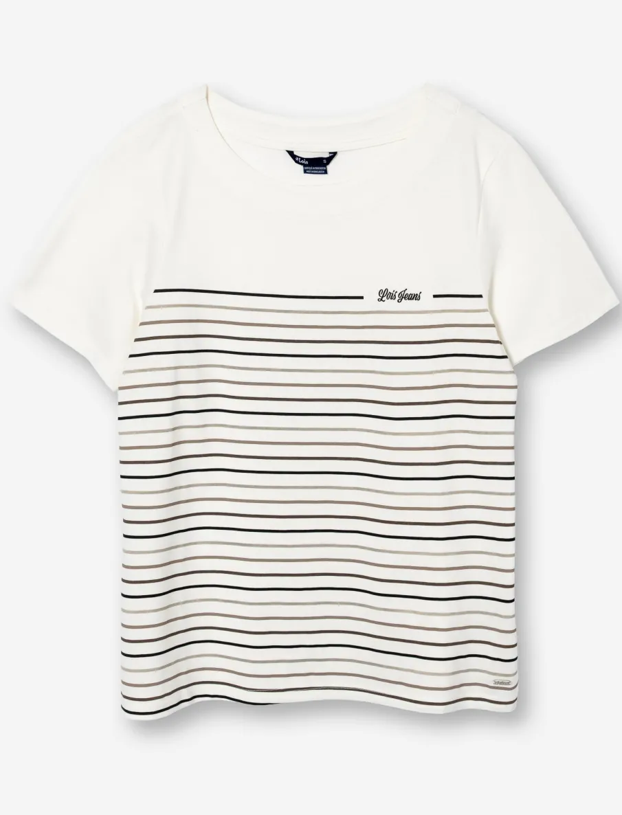 Striped Short-sleeve T-shirt
