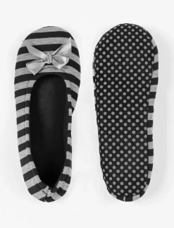 Striped Slippers
