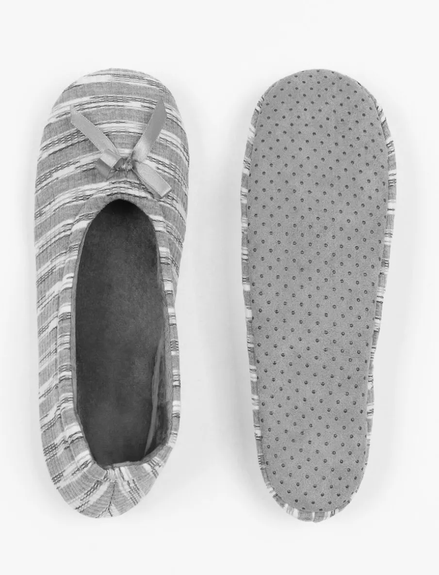 Striped Slippers