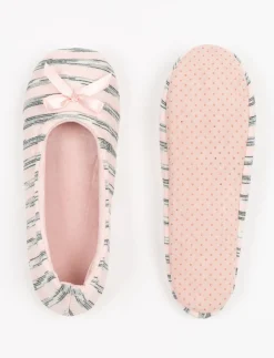 Striped Slippers