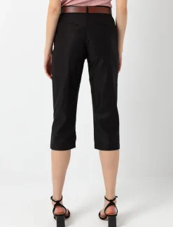 Structured waist Capri Pants