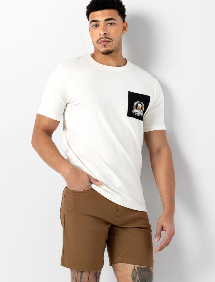 Structured-waist Shorts