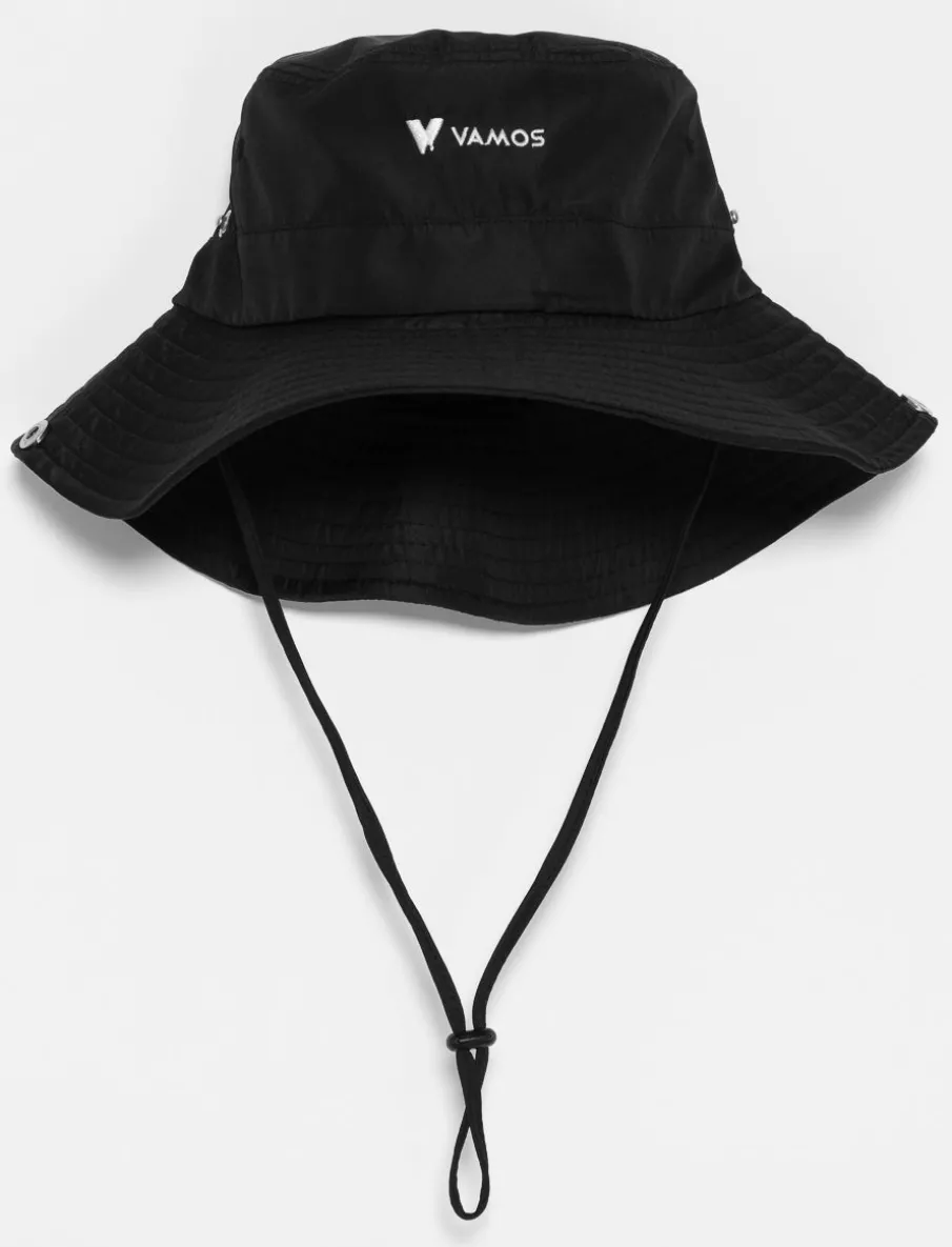 Sun Hat with Adjustable Drawstring.