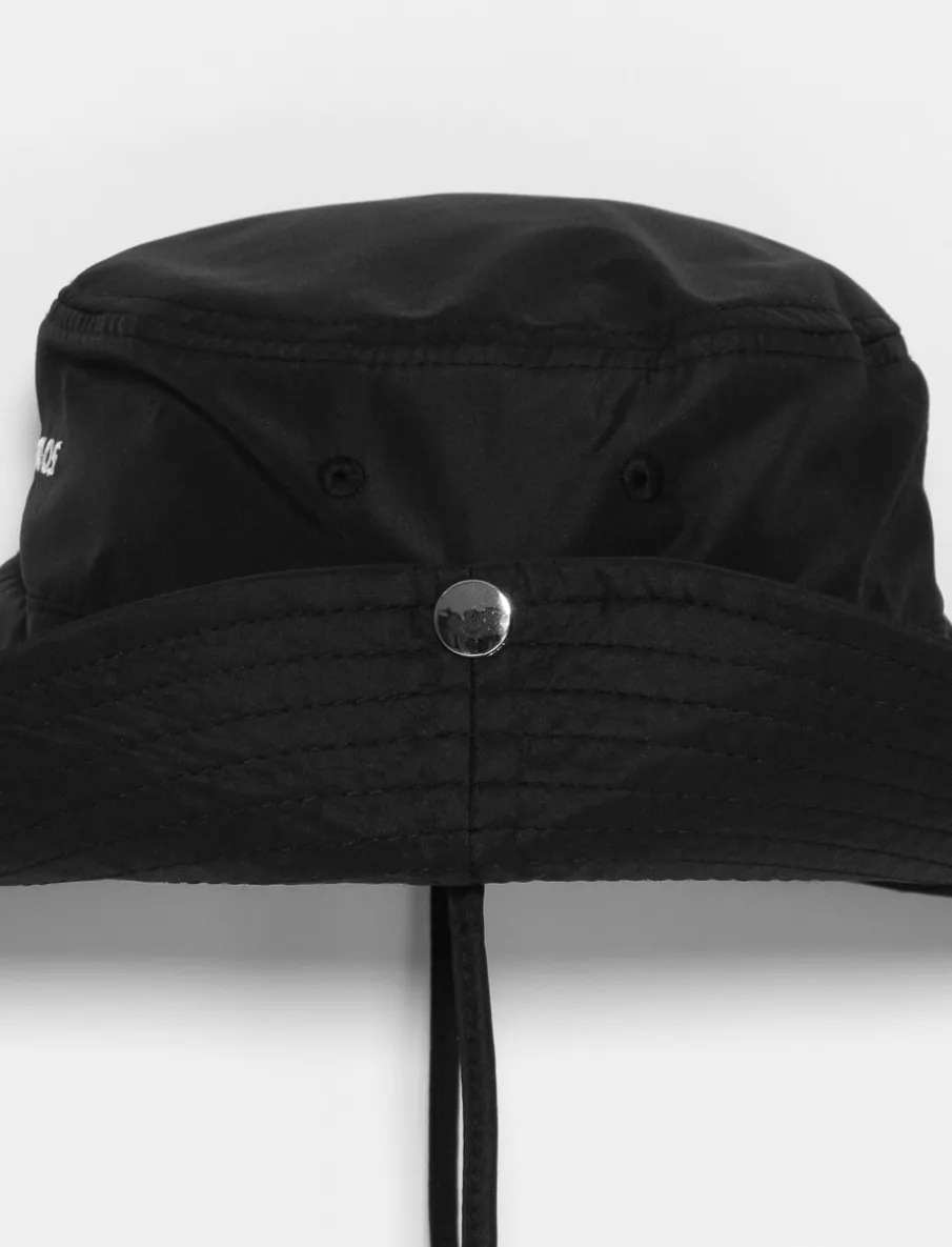 Sun Hat with Adjustable Drawstring.