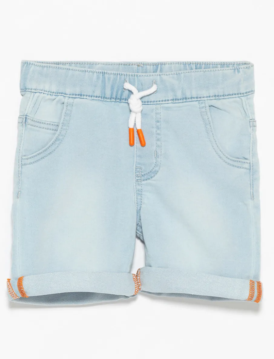 Super Stretch Denim Shorts