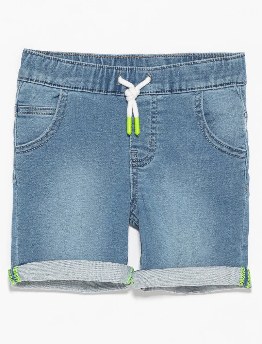Super Stretch Denim Shorts