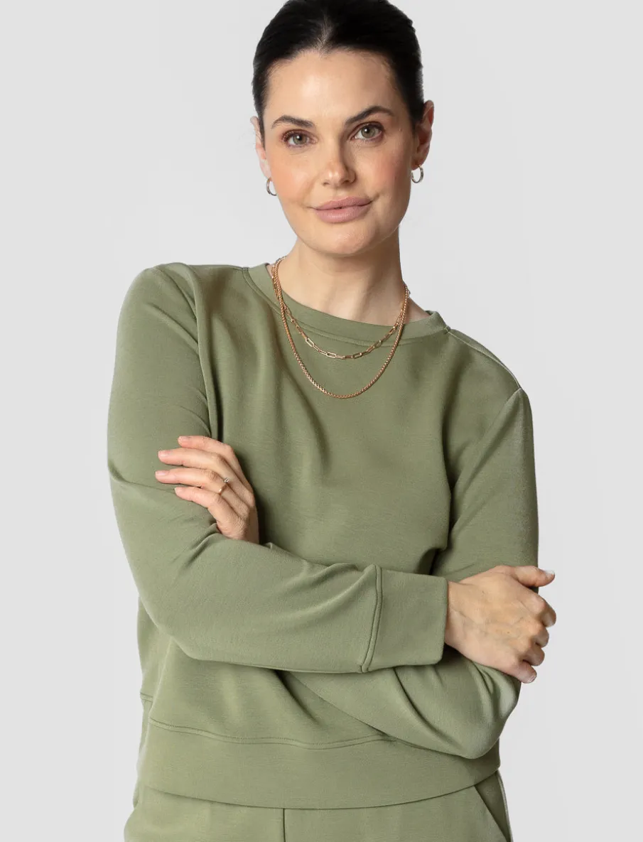 Sweater with Back Cut-out