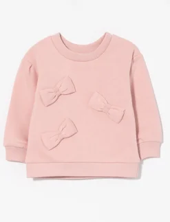Sweater with Decorative Bows - Baby Girl