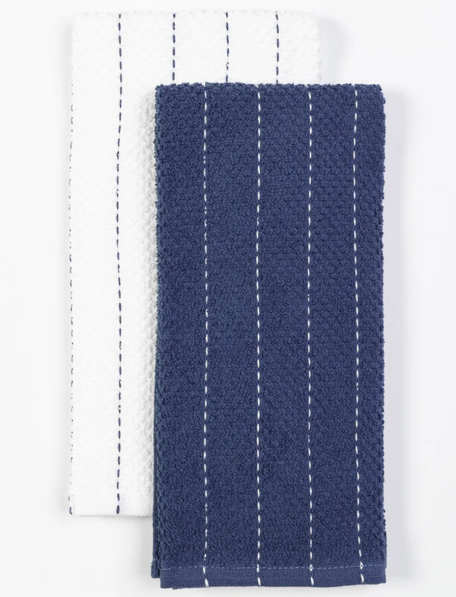 Terry Kitchen Towels - Pack of 2