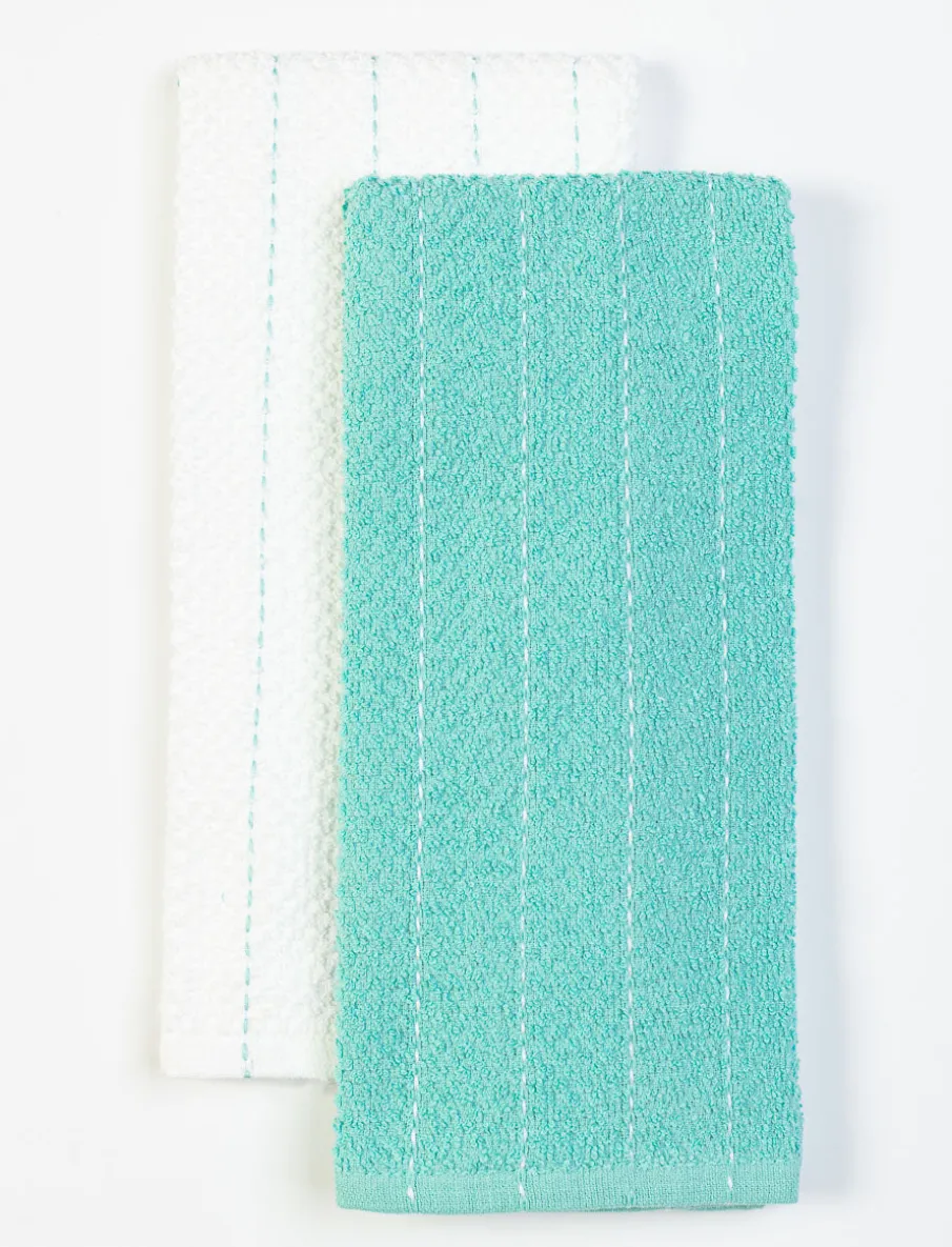 Terry Kitchen Towels - Pack of 2
