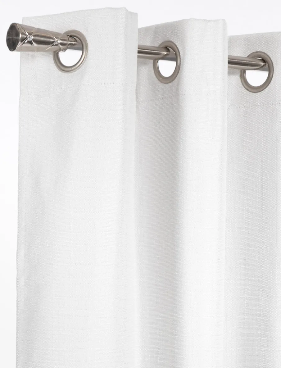 Textured Blackout Curtain Panel