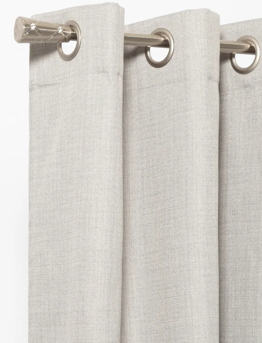 Textured Blackout Curtain Panel