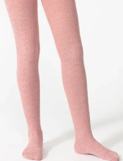 Textured Opaque Tights