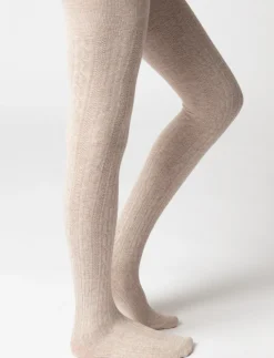 Textured Opaque Tights