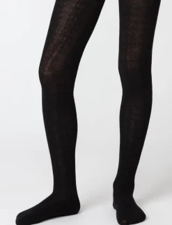 Textured Opaque Tights