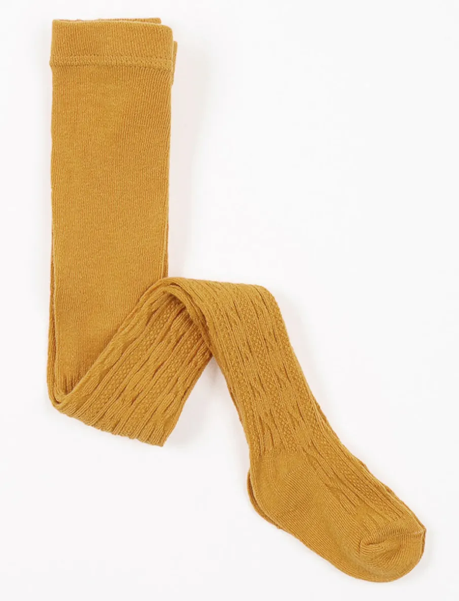 Textured Opaque Tights - Baby Girl