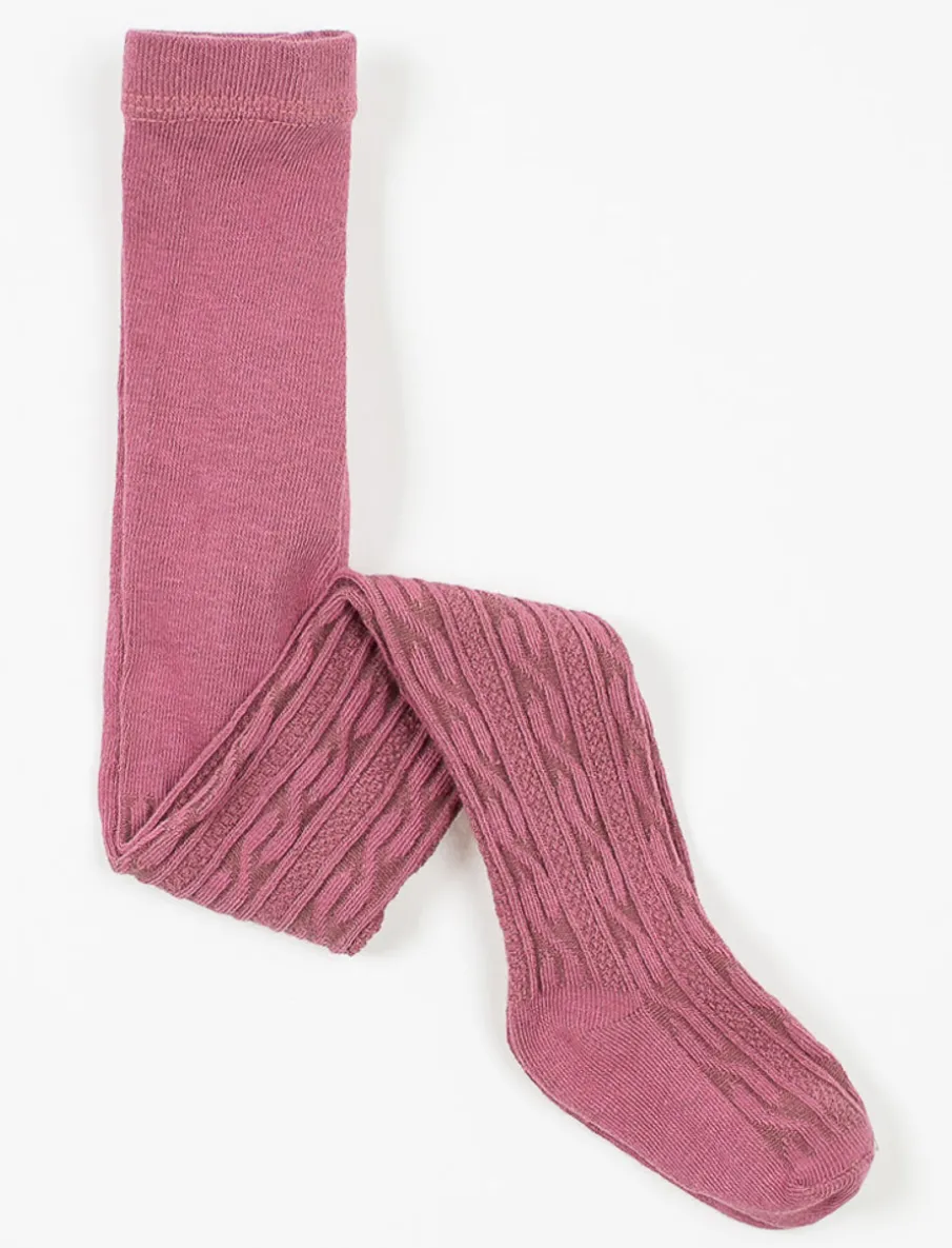 Textured Opaque Tights - Baby Girl