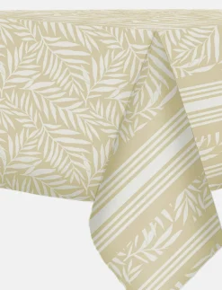 Textured Printed Tablecloth