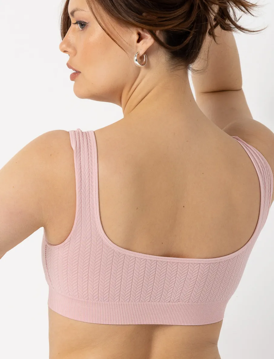 Textured Seamless Bralette
