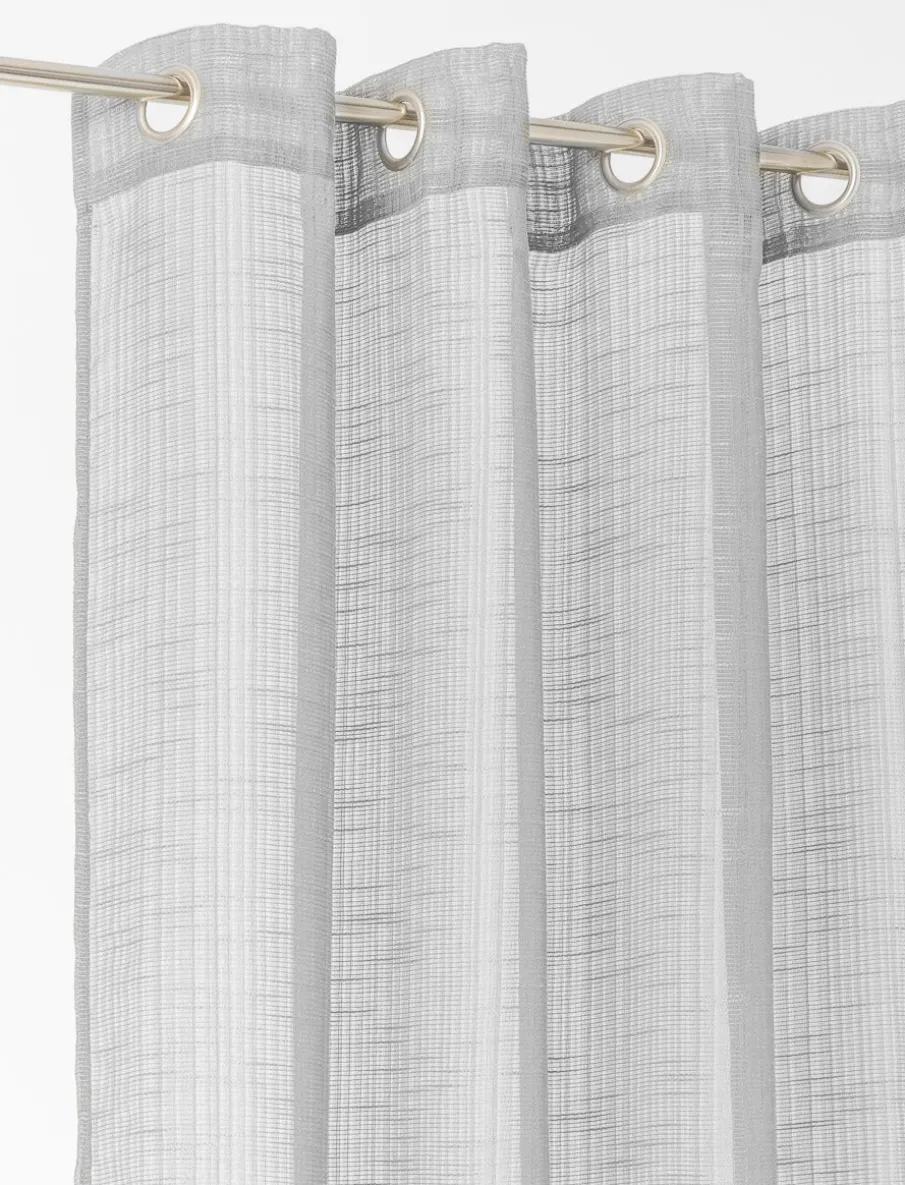 Textured Sheer Curtain Panel