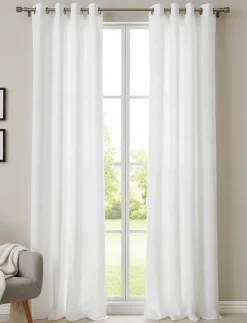 Textured Sheer Curtain Panel
