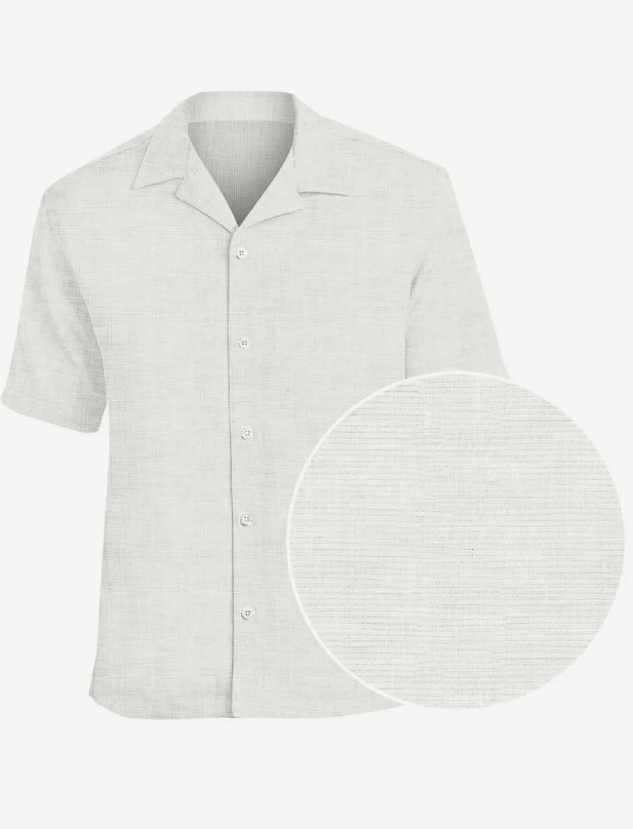 Textured Short-sleeve Shirt