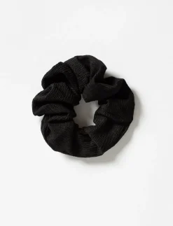 Textured Solid Scrunchie