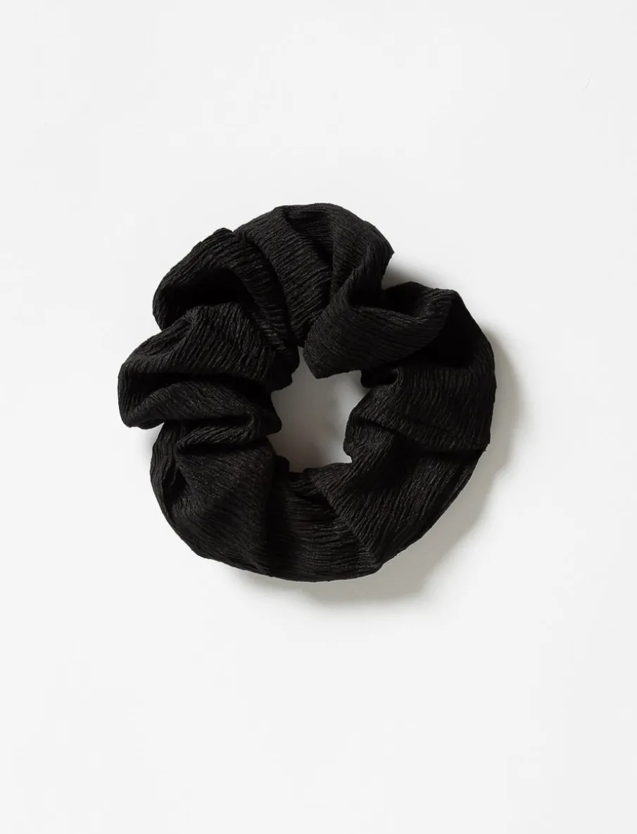 Textured Solid Scrunchie