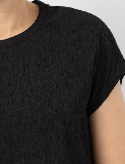 Textured T-shirt