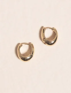 Thick Hoop Earrings