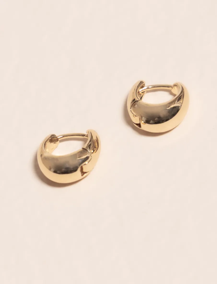 Thick Hoop Earrings