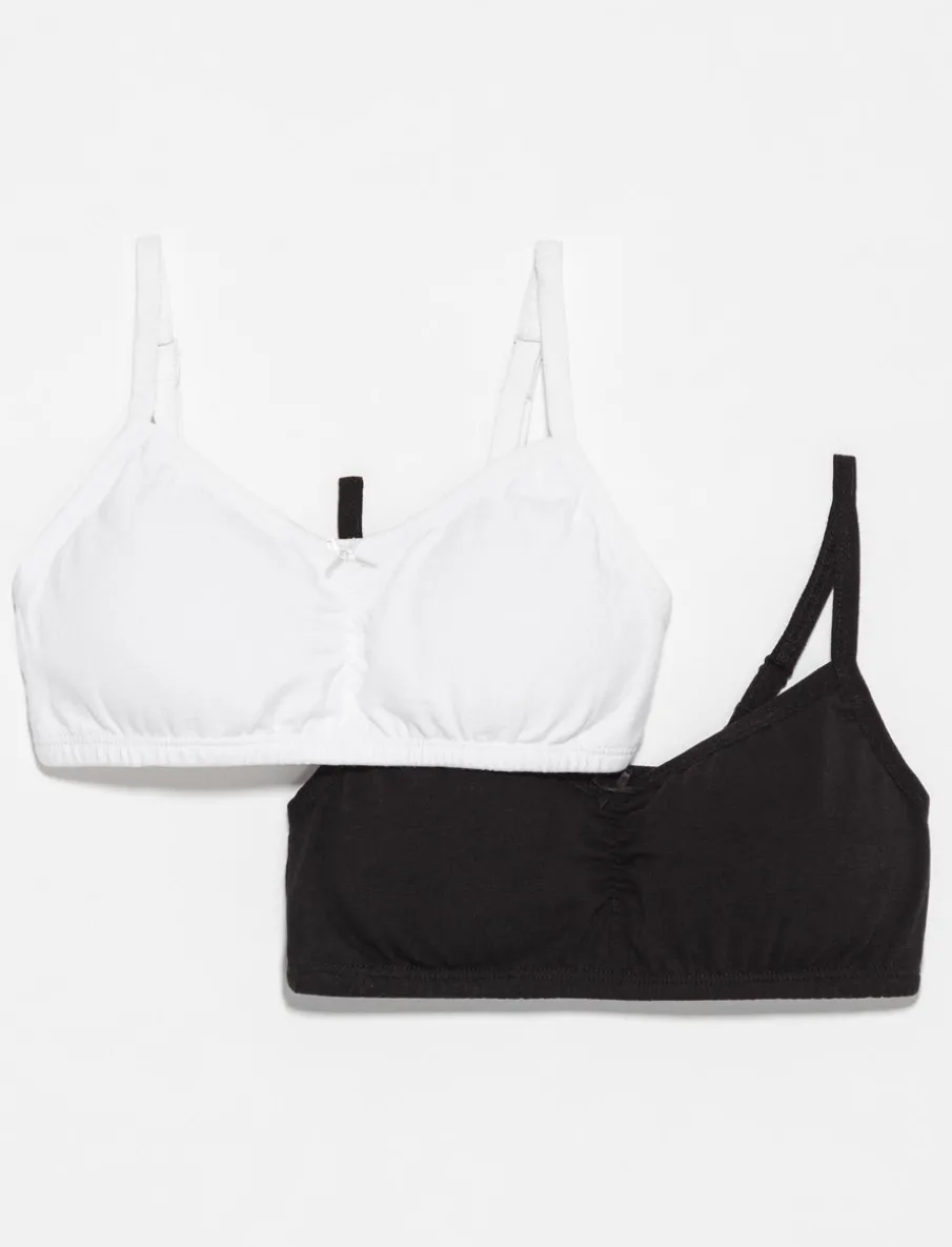 Thin Strap Bralettes - Pack of 2