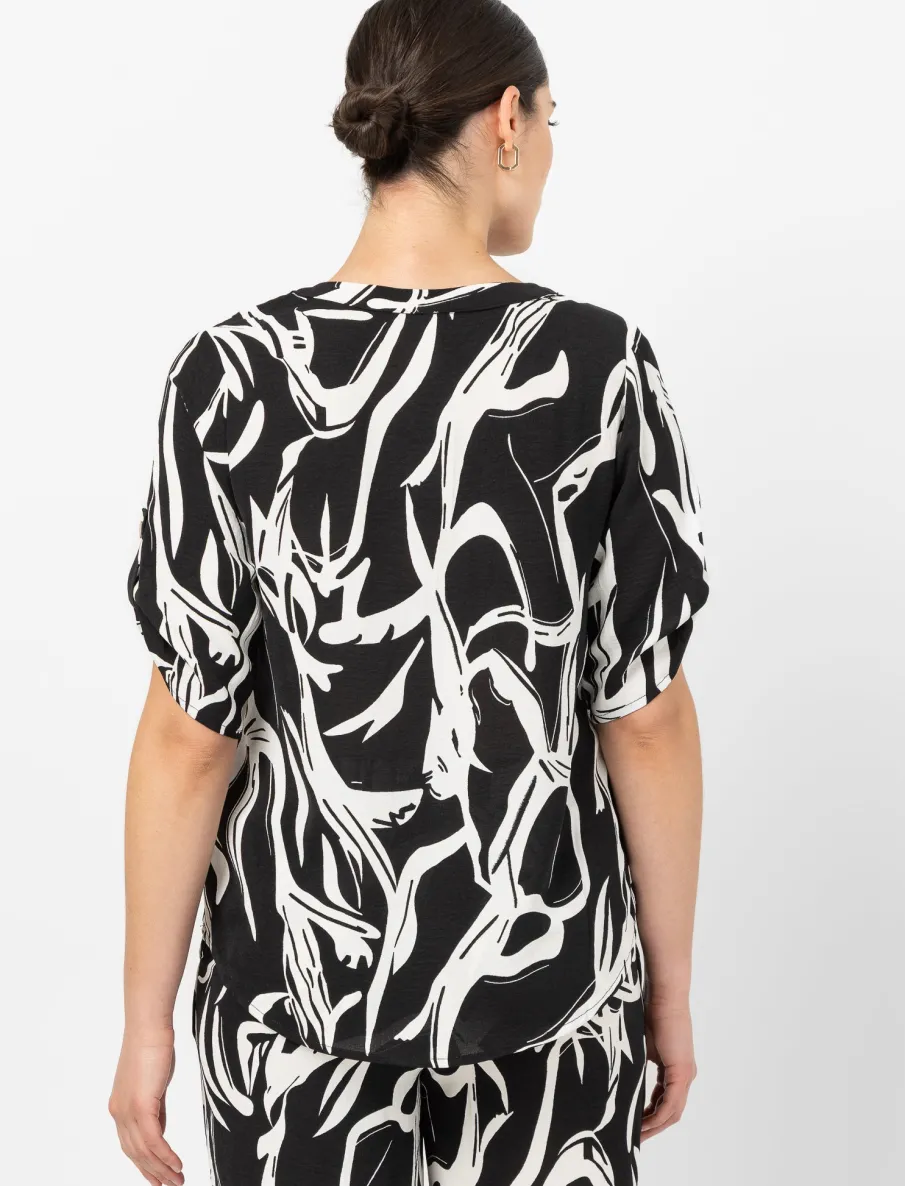 Three-Quarter Sleeve Blouse