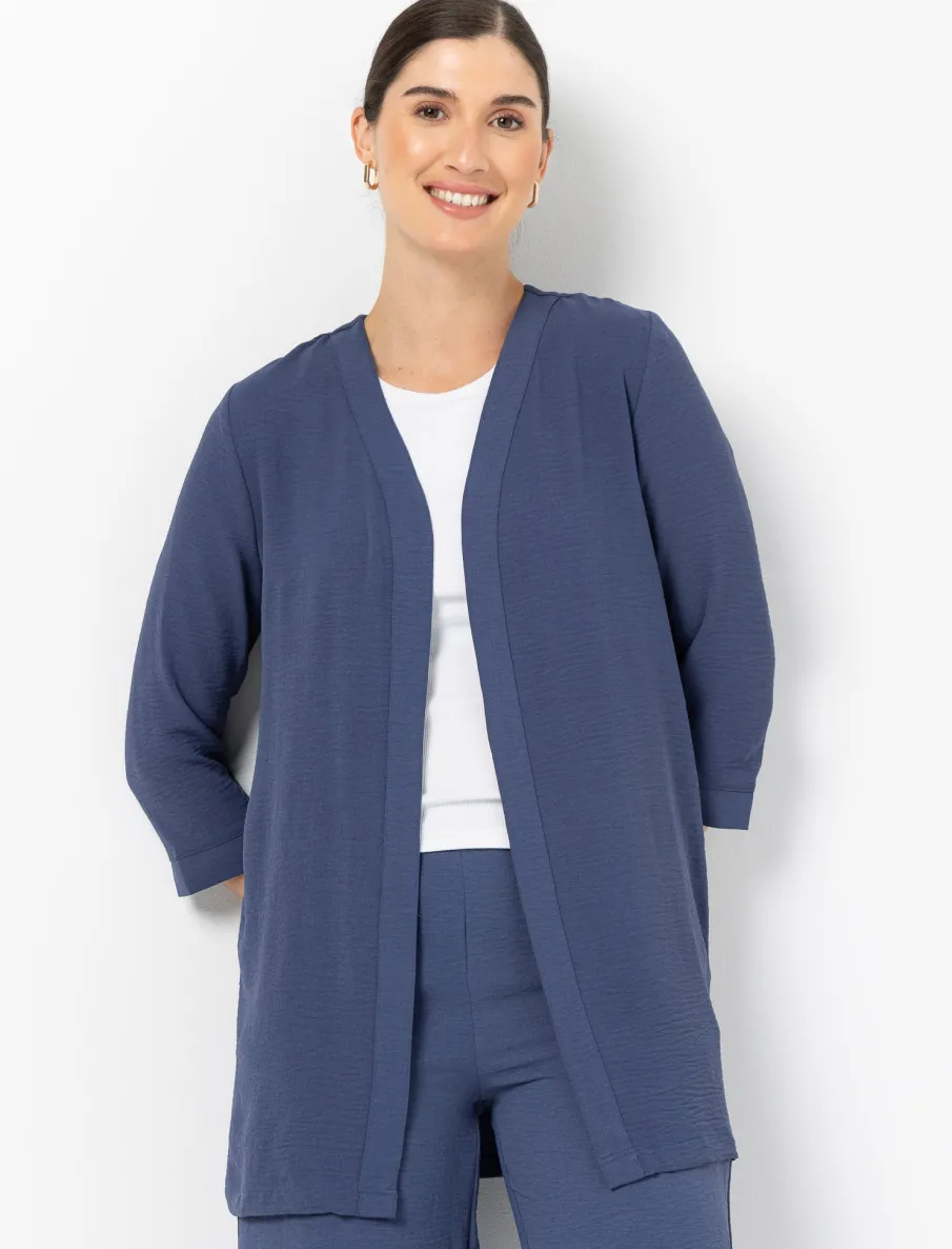 Three-Quarter Sleeve Cardigan