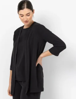 Three-Quarter Sleeve Cardigan