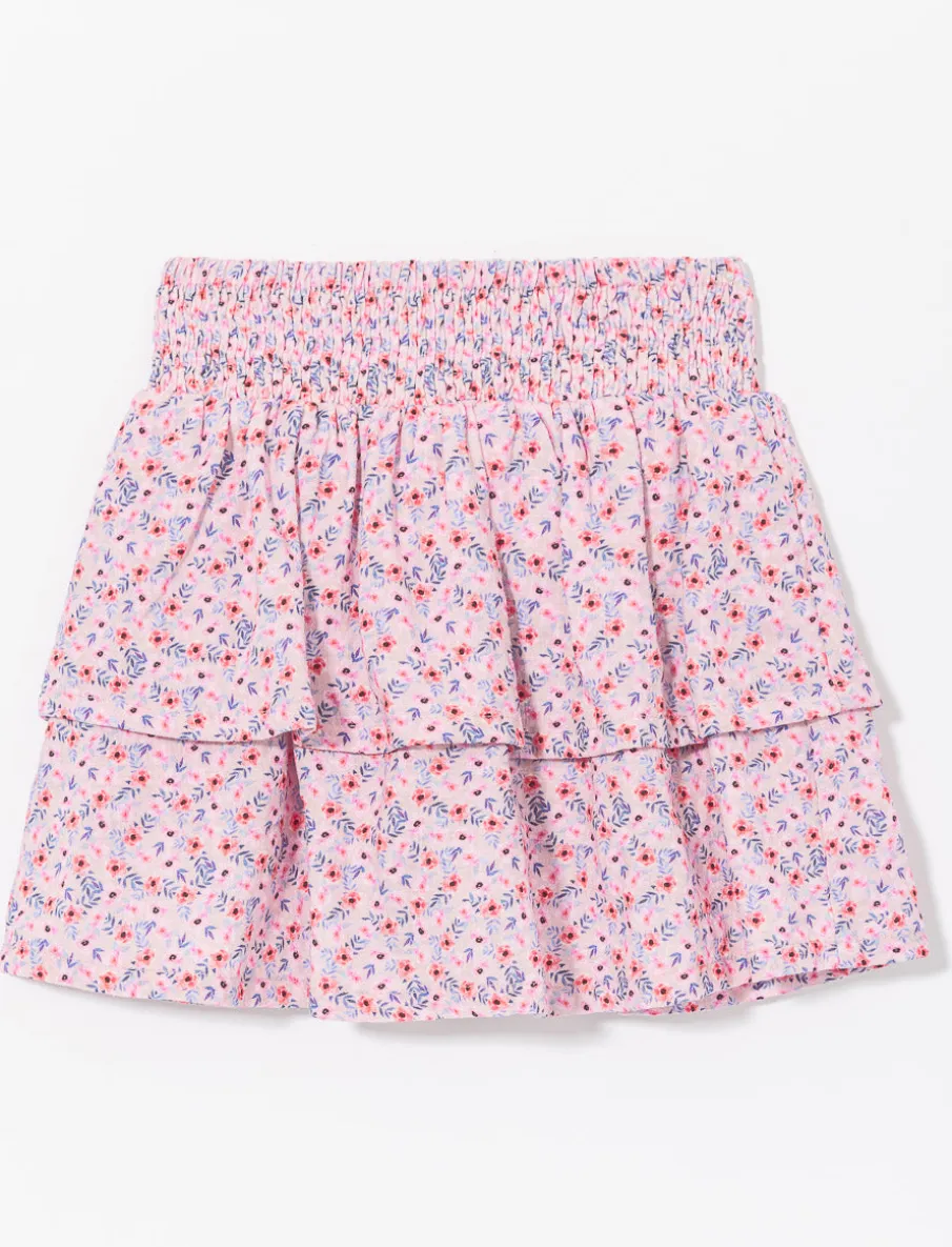 Tiered Mini Skirt - Little Girls