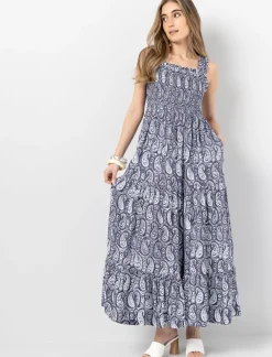 Tiered Smocked Dress