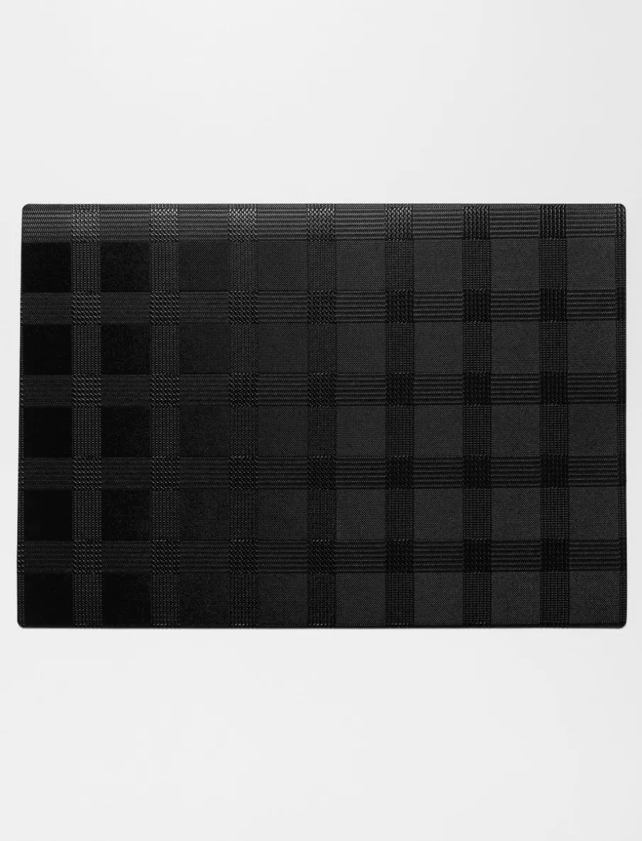 Tone-on-tone Plaid Placemat