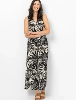 Tortoise Button Jumpsuit