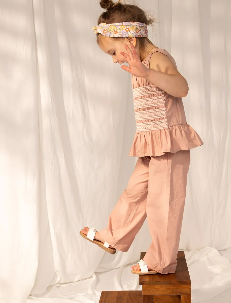 Trousers with Elastic Waistband