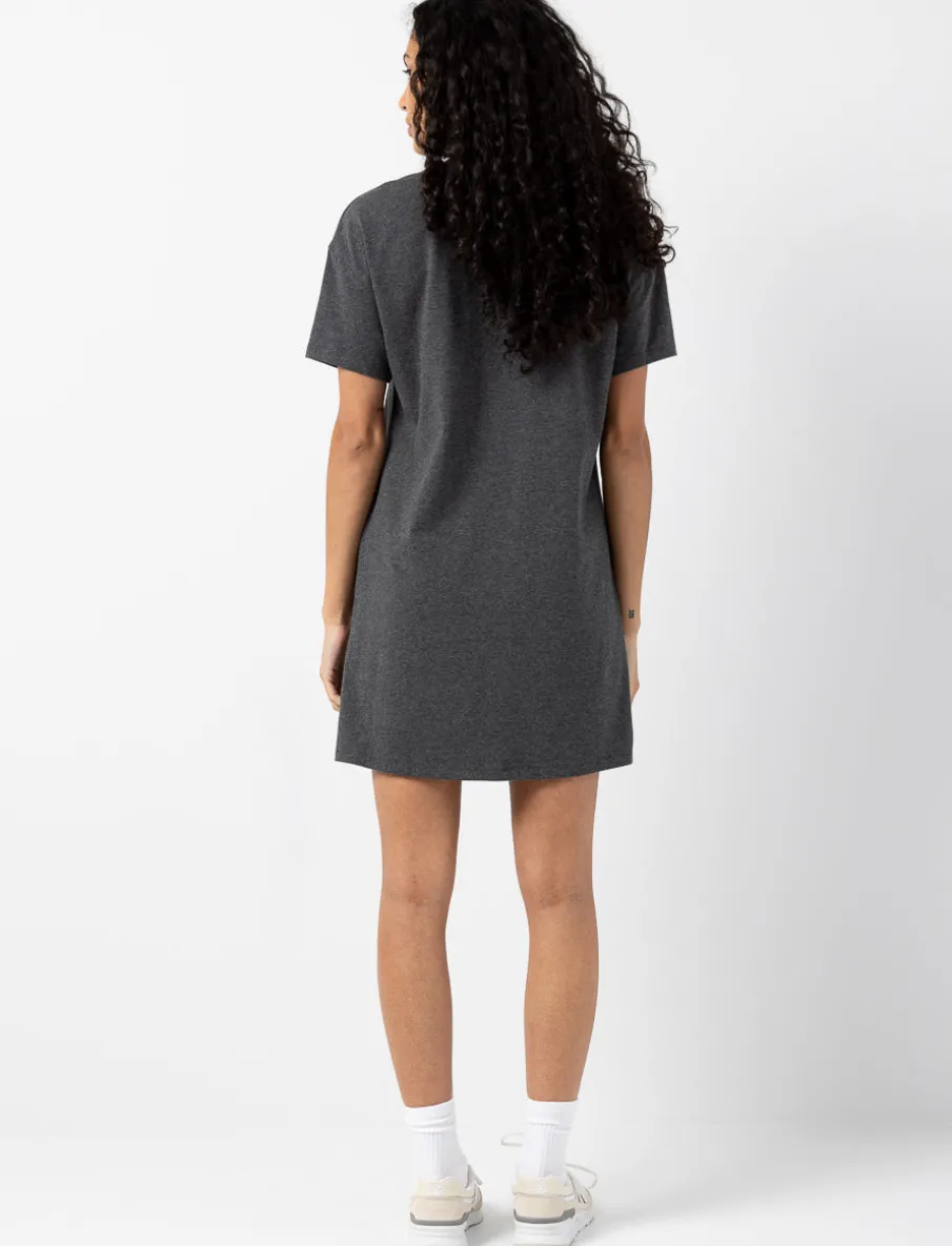 T-shirt Dress with LA Embroidery