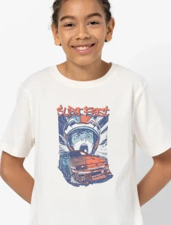T-shirt with Printed Detail