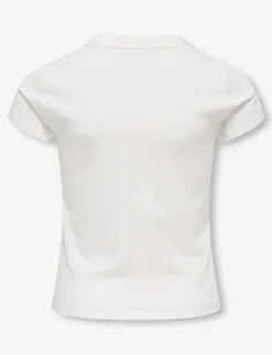 T-shirt with Rhinestone Strawberries