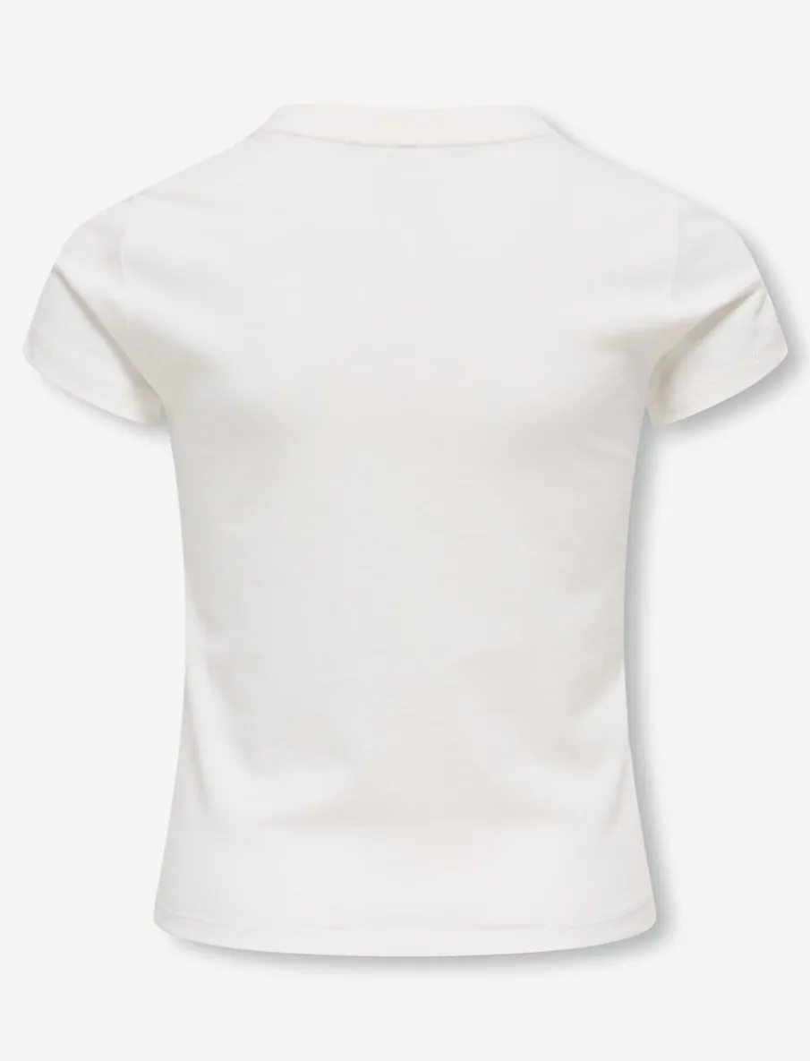 T-shirt with Rhinestone Strawberries