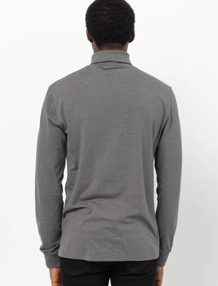 Turtleneck T-shirt