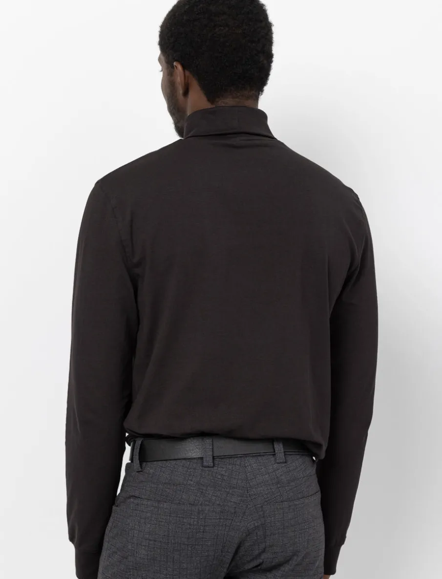 Turtleneck T-shirt