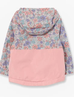 Two-Piece Fleece-Lined Rain Suit - Little Girls