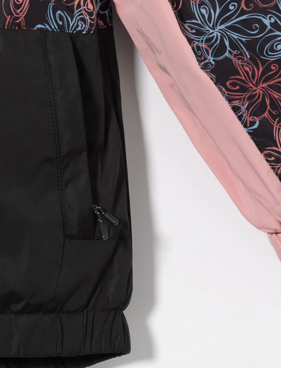 Two-Piece Fleece-Lined Rain Suit - Little Girls