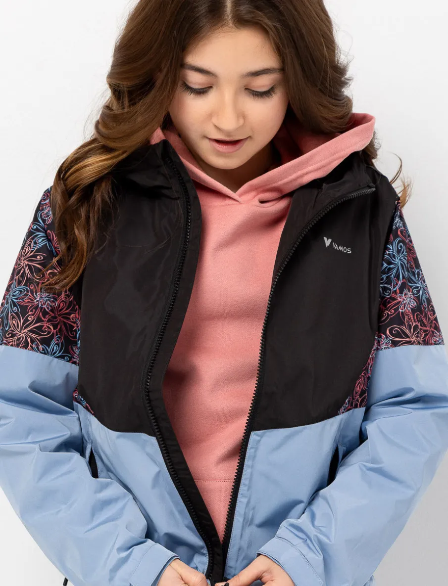 Two-tone Mid-season Jacket